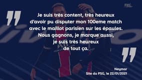 PSG - Montpellier : Neymar est "heureux" pour sa 100e avec Paris