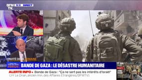 Bombardements israéliens à Rafah: "J'ai perçu cela comme un carnage", confie Jean-Yves Le Drian