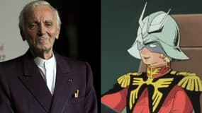 Charles Aznavour et Char Aznable