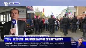 Olivier Dussopt, ministre du travail: "La manifestation est un droit"