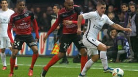 Jimmy Briand et Marco Verratti ont tous les deux régalé lors de Guingamp-PSG mais le scénario n'a souri qu'au Breton.
