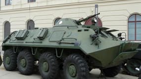 Les blindés de transport de troupes BTR de conception soviétique, achetés par la Bulgarie dans les années 1980, n'ont jamais servi.