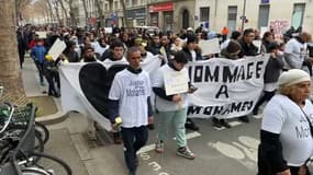 Plus de 300 personnes étaient réunies ce mercredi pour une marche blanche en hommage au jeune Mohamed.