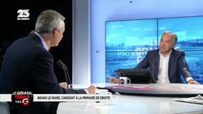 Le Maire à Sarkozy: "Parler de double ration de frites, je trouve ça indigeste"