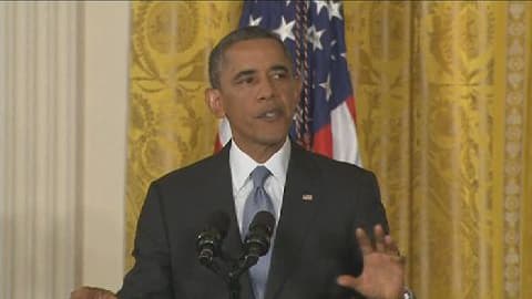 Le président américain Barack Obama