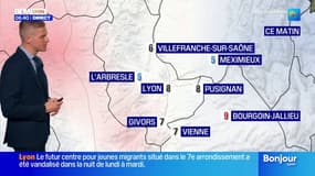 Météo Rhône: des nuages et des précipitations ce mercredi, jusqu'à 14°C à Lyon 