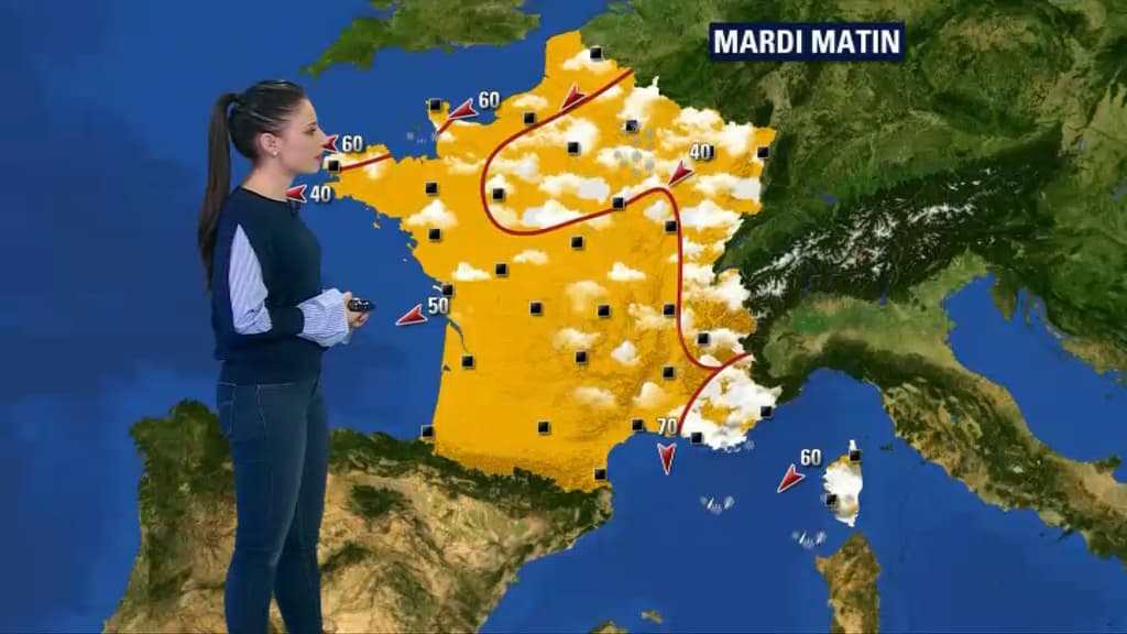 Le temps sera froid mais au beau mardi matin. Le temps sera froid mais au beau mardi matin.