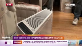GRDF en grève: pas de solution  pour cet immeuble de Courbevoie, sans chauffage depuis un mois 