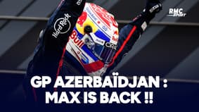 F1 : Verstappen s'impose en Azerbaïdjan, les McLaren dans le dur