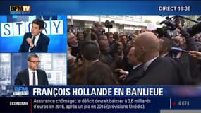 François Hollande tente de renouer avec les quartiers populaires