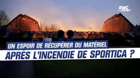 Basket : Un espoir de récupérer une partie du matériel après l'incendie de Sportica ?