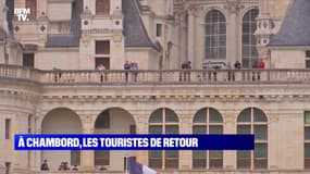 Les touristes sont de retour dans le château de Chambord - 12/08