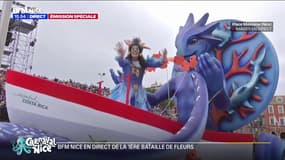 Carnaval de Nice: les "Monstres imaginaires" clôturent le corso fleuri