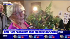 Saint-Omer: 1000 couronnes de noël pour décorer la ville