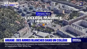 Nice: des armes blanches au collège Maurice Jaubert dans le quartier de l'Ariane