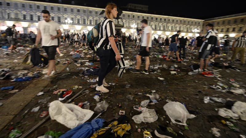 Le mouvement de panique à Turin avait fait plus de 1 500 blessés