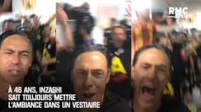 À 46 ans, Inzaghi sait toujours mettre l'ambiance dans un vestiaire