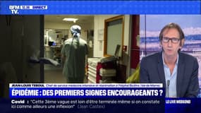 Covid-19: pour le Pr. Jean-Louis Teboul, "à l'hôpital, les chiffres sont en train de se stabiliser"