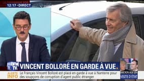 Vincent Bolloré en garde à vue