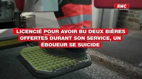 Licencié pour avoir bu deux bières offertes durant son service, un éboueur se suicide