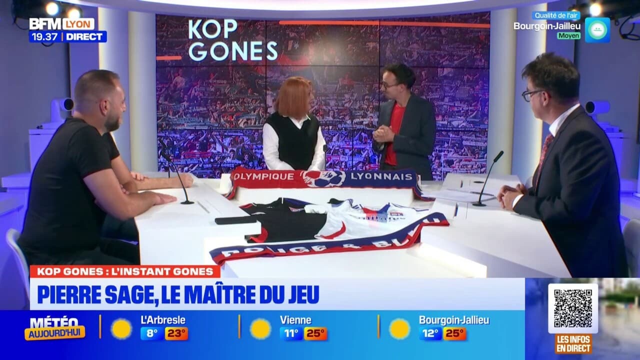 L'instant Gones Pierre Sage, le maître du jeu de l'OL