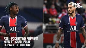PSG : Pochettino prévient Kean et Icardi pour la place de titulaire
