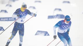 JO 2022 : "J'ai les larmes", l'émotion de Fourcade après le bronze des fondeurs français