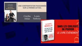 Captures d'écran des affichettes promotionnelles des éditions Plon.