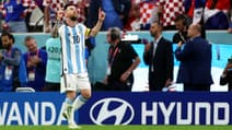 Lionel Messi lors d'Argentine-Croatie