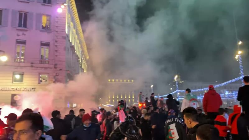 Des scènes de liesse à Marseille après la victoire de l'Algérie en Coupe Arabe.