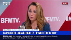 Linda Kebbab, secrétaire nationale du syndicat de police UN1TÉ: "Les criminels gagnent du territoire (...) L'État est en train de perdre"