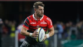 Arthur Retière avec le Stade Toulousain en janvier 2023