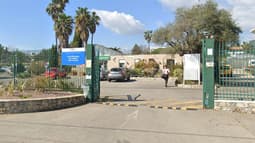 Le lycée horticole d'Antibes.
