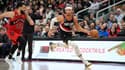Josh Hart avec les Blaizers de Portland contre les Raptors, le 8 janvier dernier