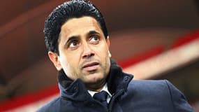 Nasser Al-Khelaïfi, le président du PSG, le 29 janvier 2025