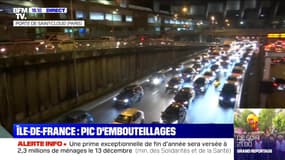 Story 4 : Pic d'embouteillages en Île-de-France - 06/12