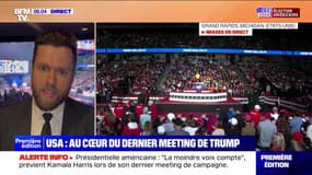 Élection américaine: le tout dernier meeting de Trump dans le Michigan