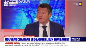 "Nous aurons un centre digne de ce nom" confirme Christian Estrosi, le maire de Nice