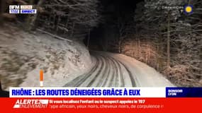 Rhône: les saleuses tournent à plein régime pour permettre aux automobilistes de circuler