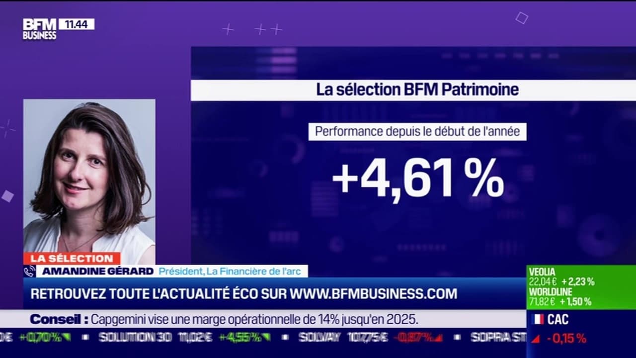Sélection BFM Patrimoine: Une performance de +4,61% depuis le début de ...