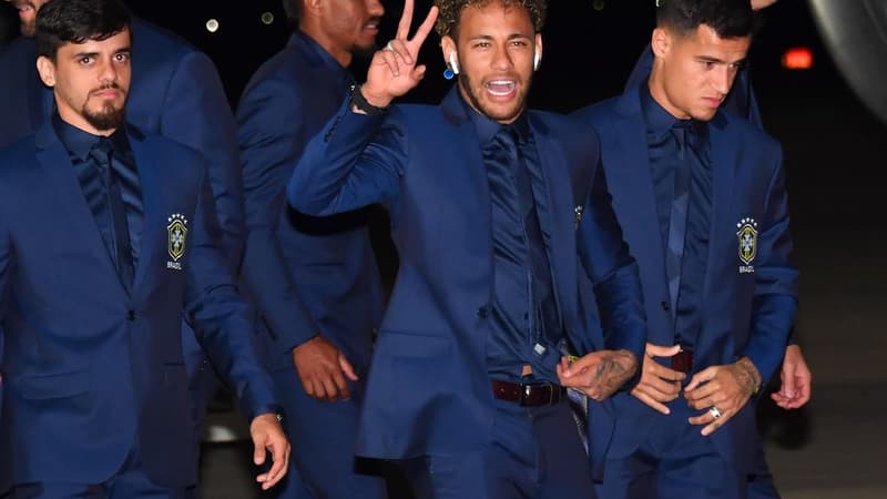 Fagner, Neymar et Coutinho