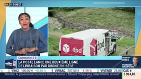 Commerce 2.0 : La Poste lance une deuxième ligne de livraison par drone en Isère, par Anissa Sekkai - 26/11