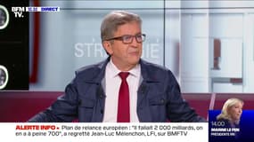 Coronavirus: pour Jean-Luc Mélenchon "la France ne peut pas vivre dans des querelles exagérées permanentes, plus l'état angoisse sur sa propre santé"