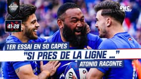 France 41-28 Galles : "Si tu ne marques pas si près de la ligne, ça fout la honte" sourit Atonio après son essai