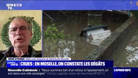 Crues en Moselle: René Steiner, maire sans étiquette de Saint-Avold, explique que tous les sinistrés ont pu rentrer chez eux