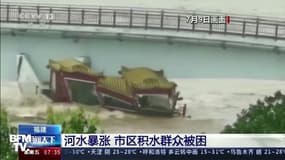 D'importantes inondations ravagent le sud de la Chine