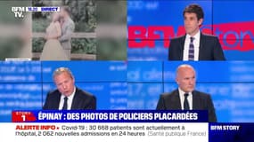 Story 4 : Des photos de policiers placardées à Épinay - 15/04