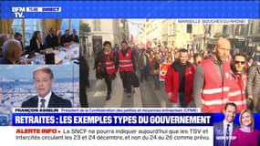 Retraites: les exemples types du gouvernement - 19/12