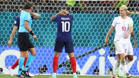Kylian Mbappé après son raté contre la Suisse à l'Euro 2021