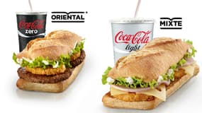 Le menu "Casse-croute" s'attaque au sandwich jusque-là réservé aux boulangeries et autres sandwicheries.